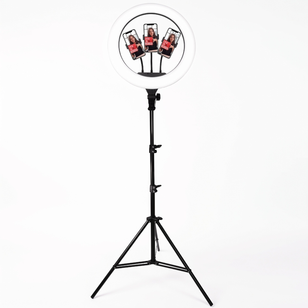 Green Lion Button Mode Led Ring Light