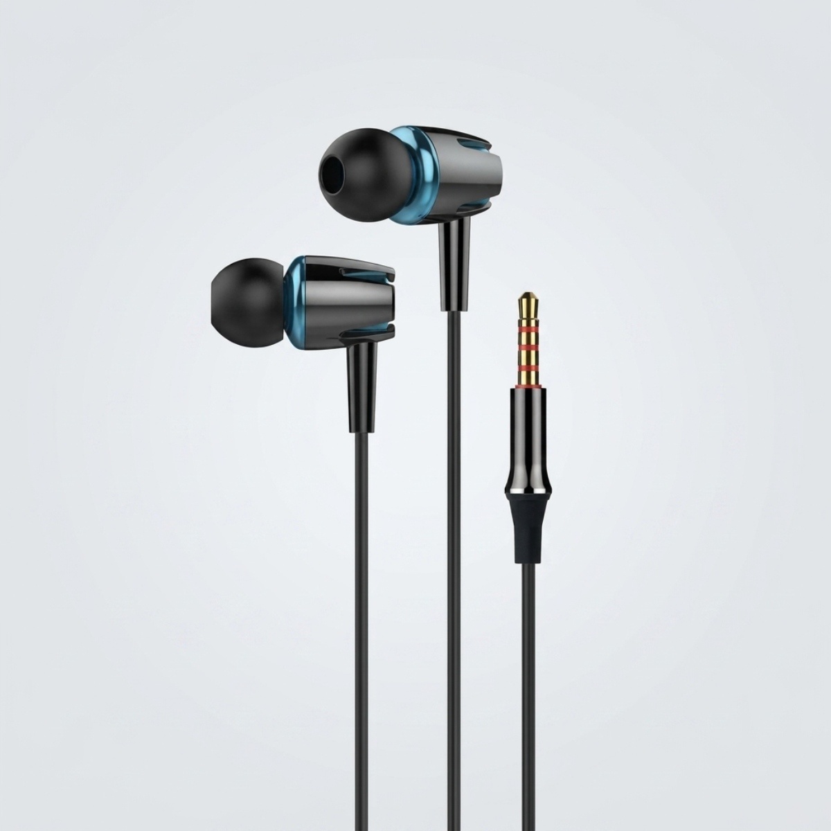 Green Lion Vibra Stereo Earphone Black