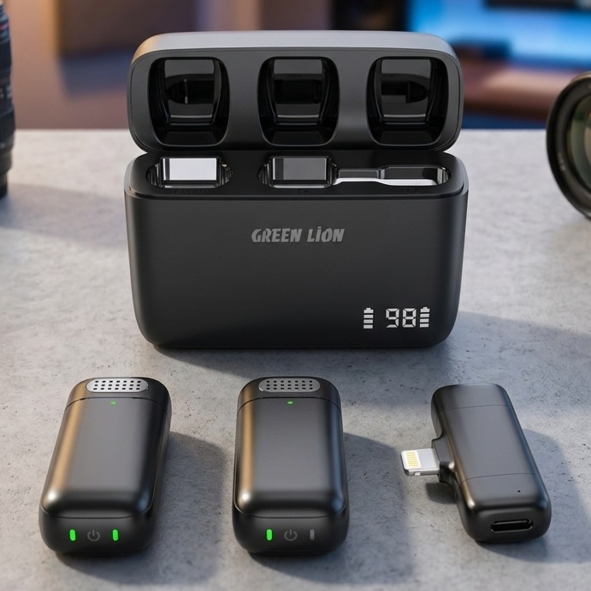 Green Lion Duo Mic Wireless | Audio | Other Audio Green Lion Duo Mic Wireless | Audio | Other Audio