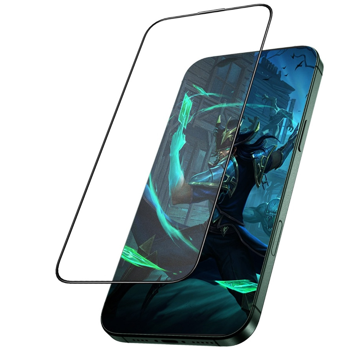 Green Lion Tempered Glass Screen Protector For Iphone 16 Pro