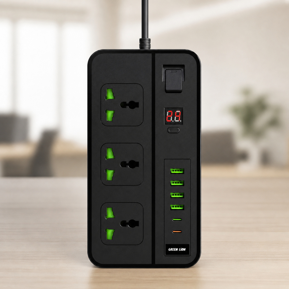 Green Lion Gs-150 Power Socket 2M 3000W
