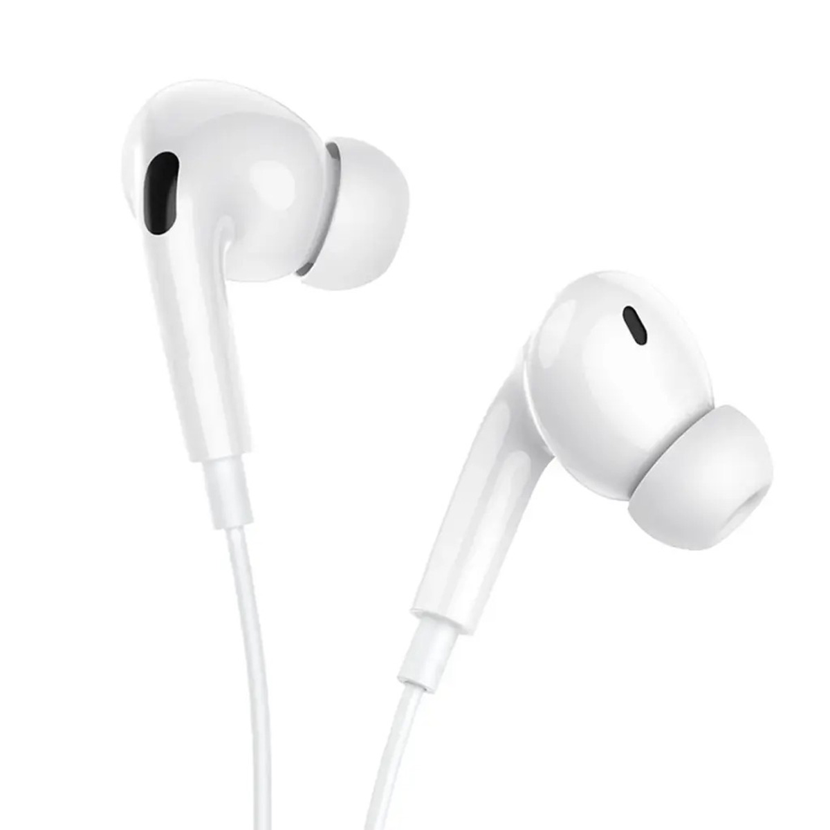 Green Lion Stereo Earphone White Gnglstrowh