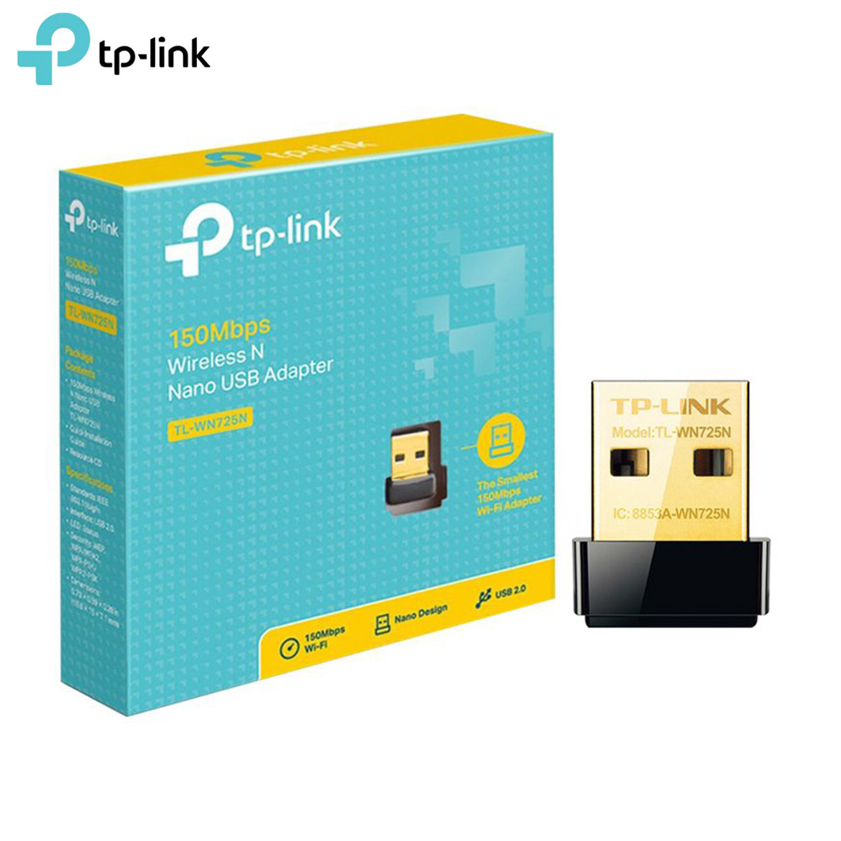 Tplink 150Mbps W/R N N/O Usb A -WN725N