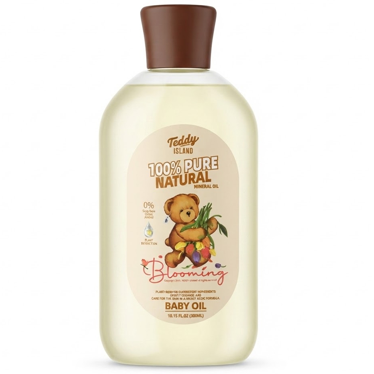 Teddy Island Pure Natural Baby Oil 300ml
