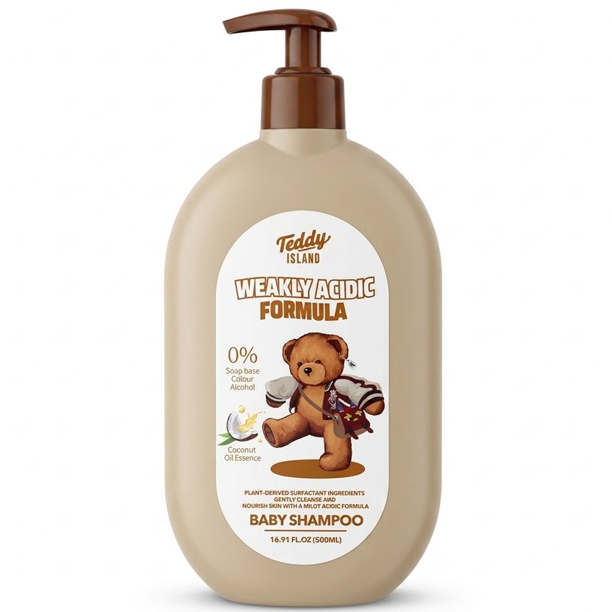 Teddy Island Baby Shampoo 500ml