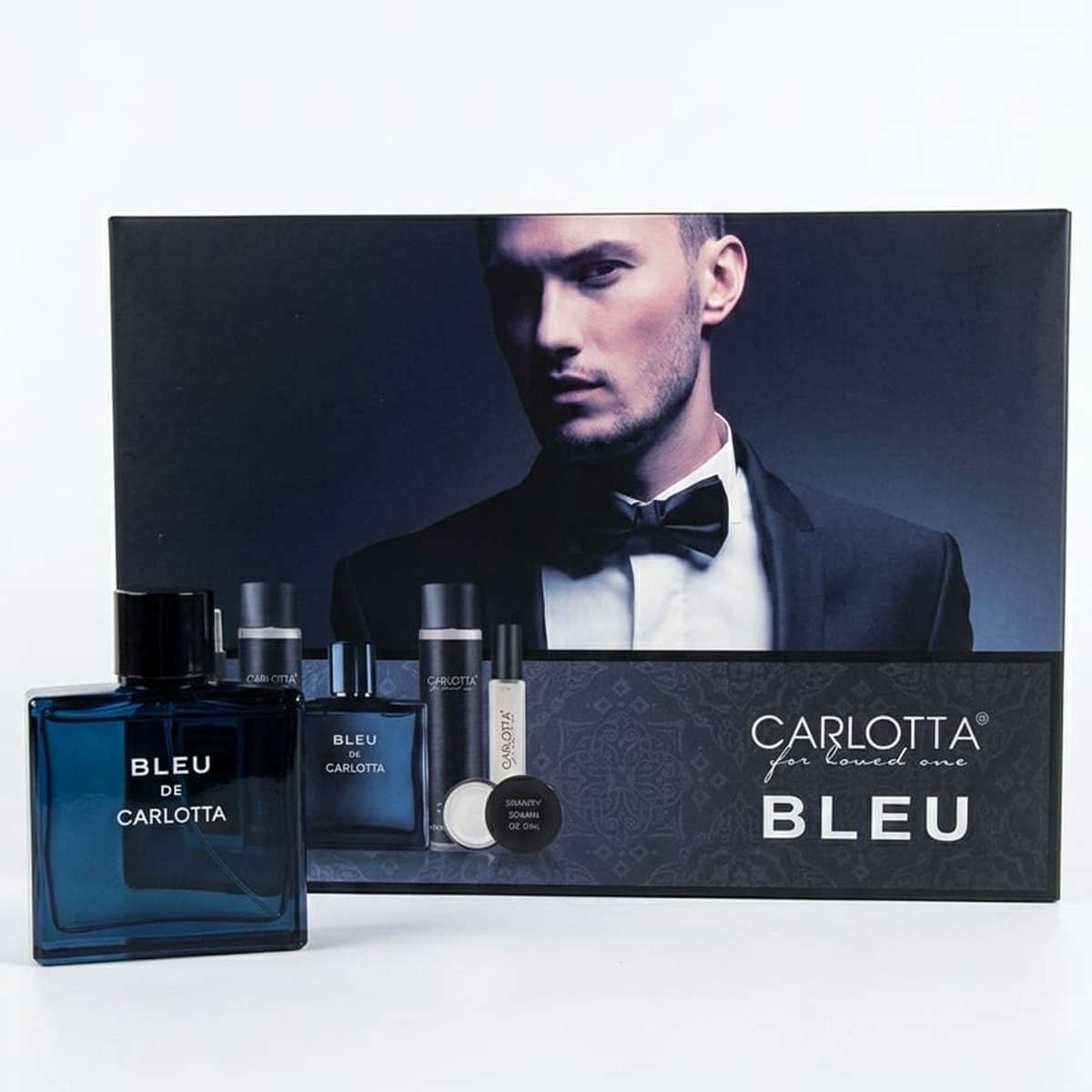 Blue De Carlotta Perfume Gift Set For Men