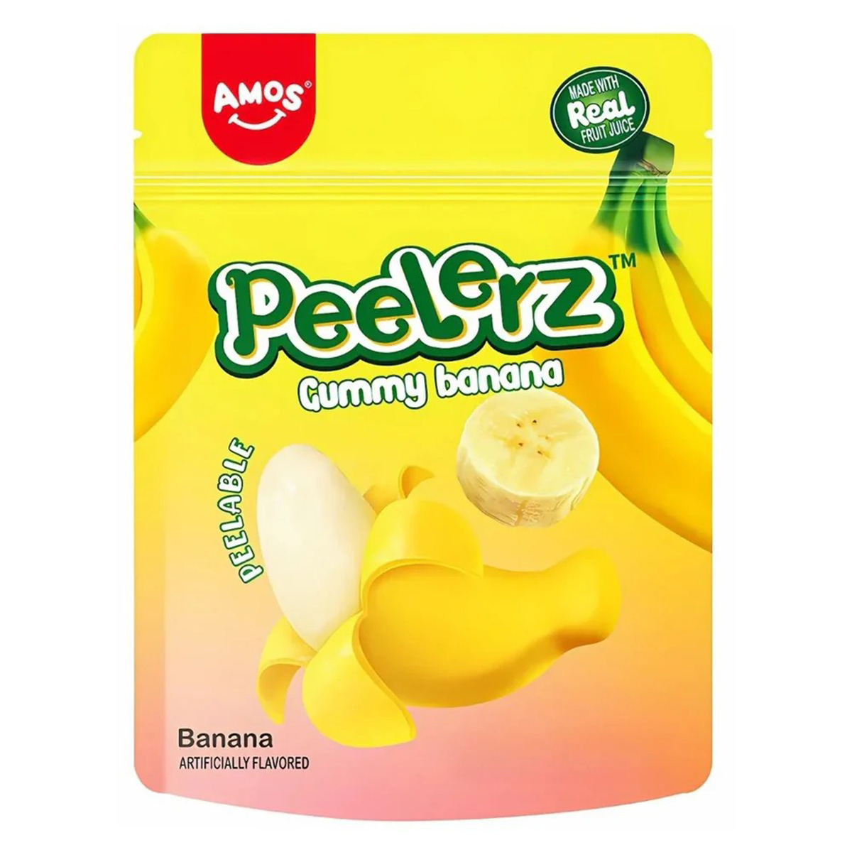 Amos Peelerz Gummy Banana 180g
