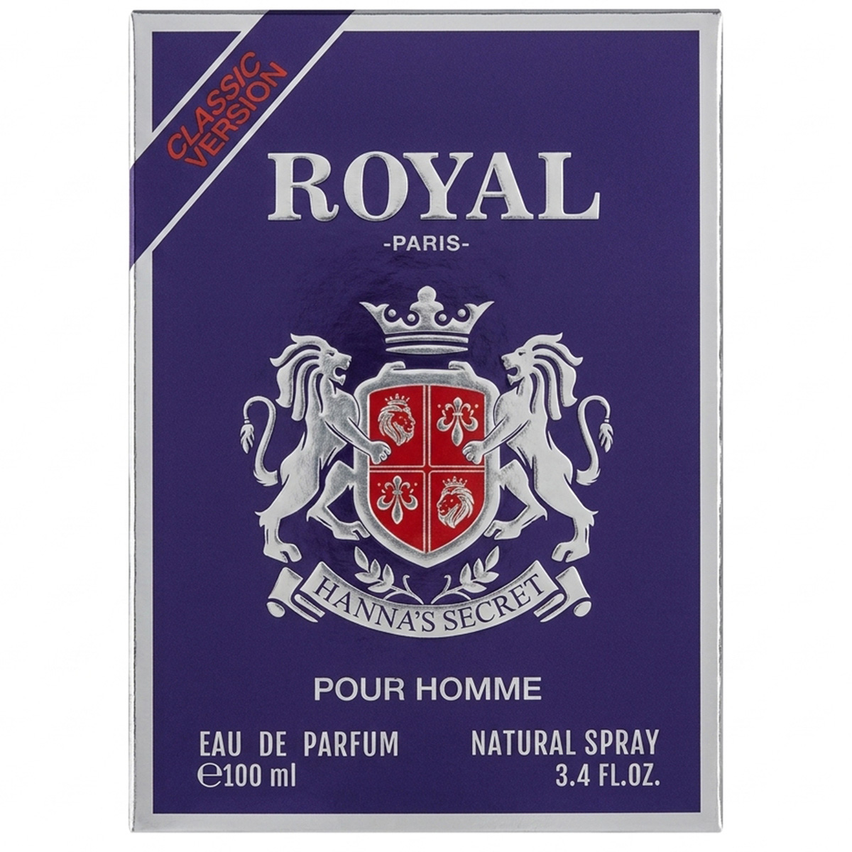 Royal Pour Homme Eau de Parfum for Men 100ml
