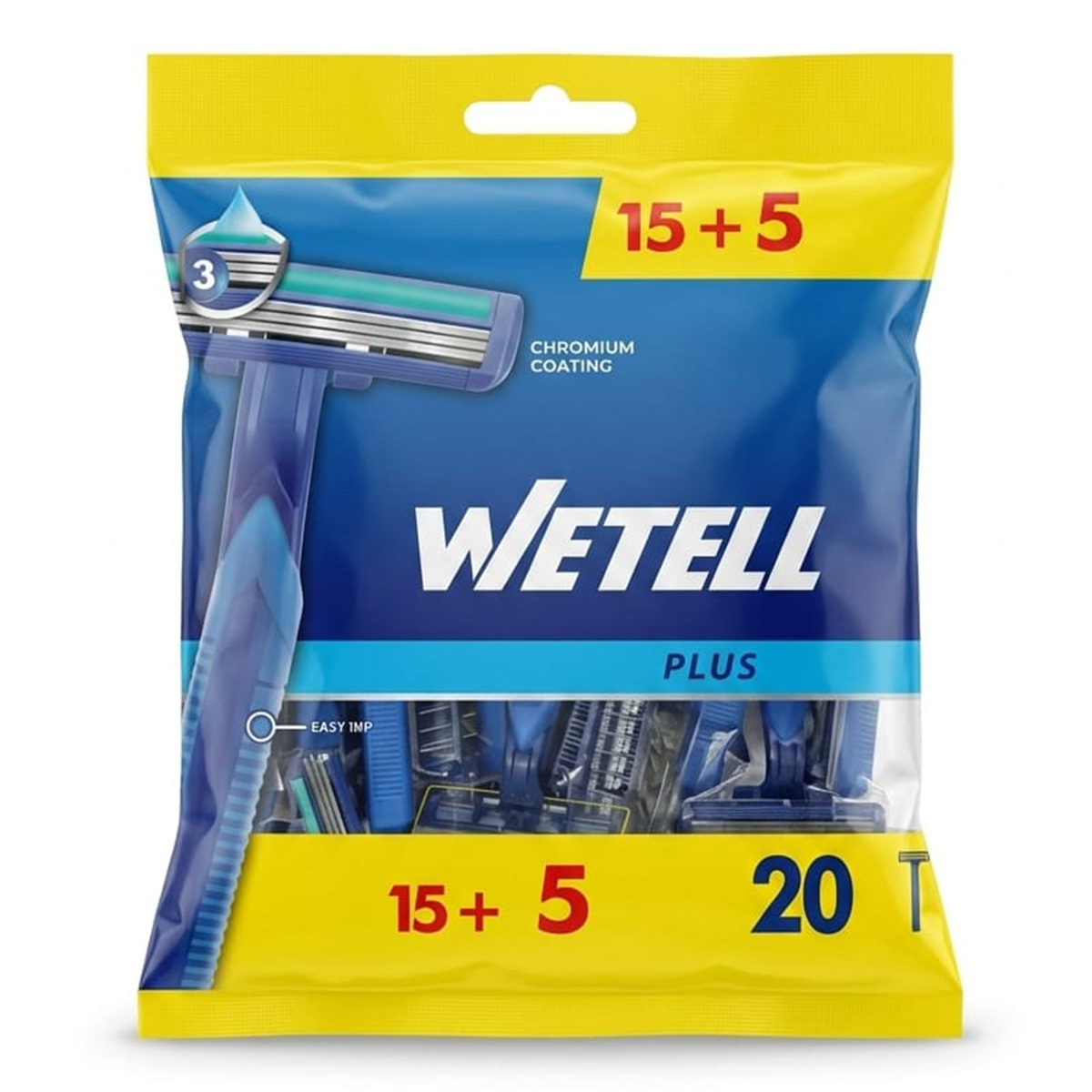 Wetell Shaving Razor For Man 20 Pieces