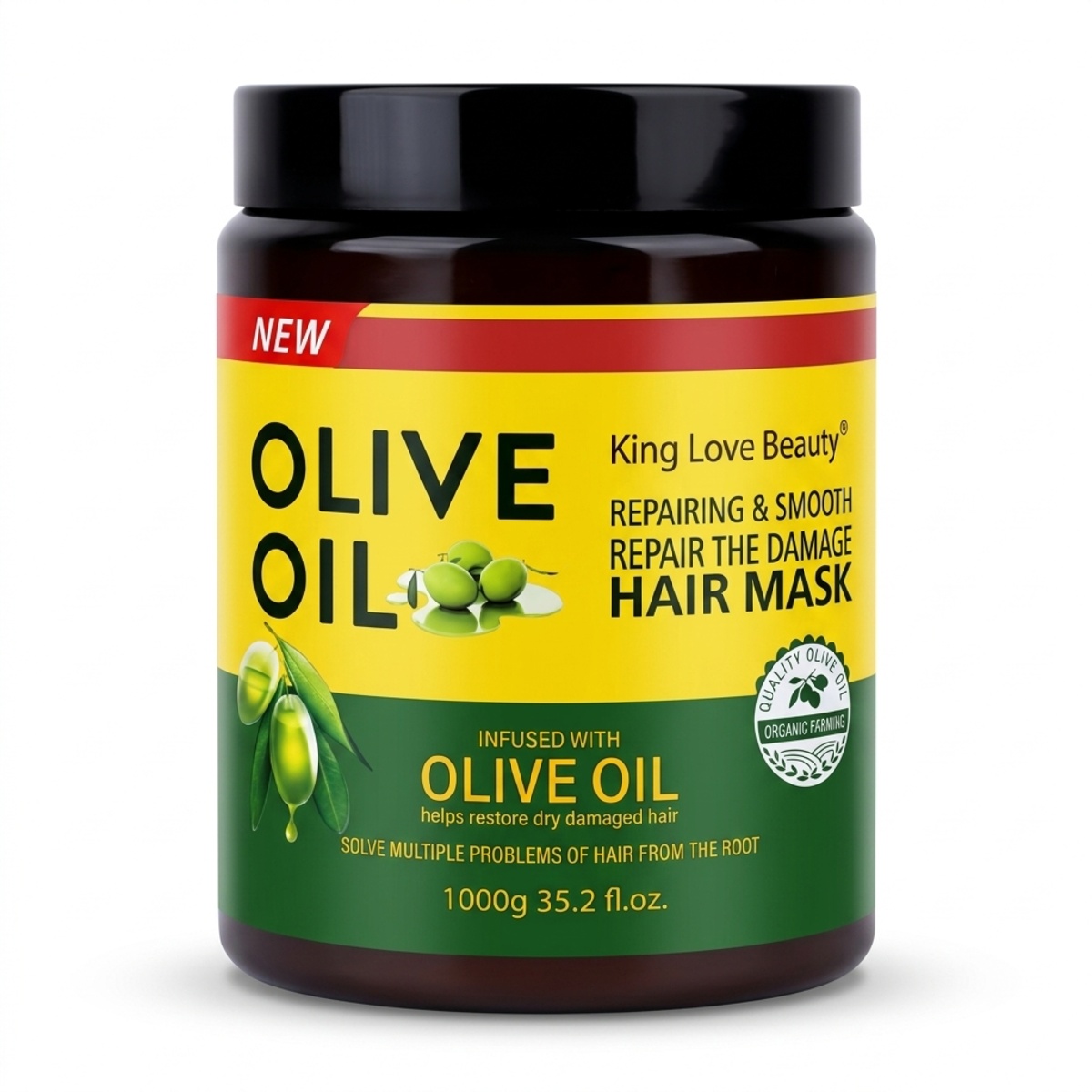 King Love Olive Oil Hair Mask 1000g