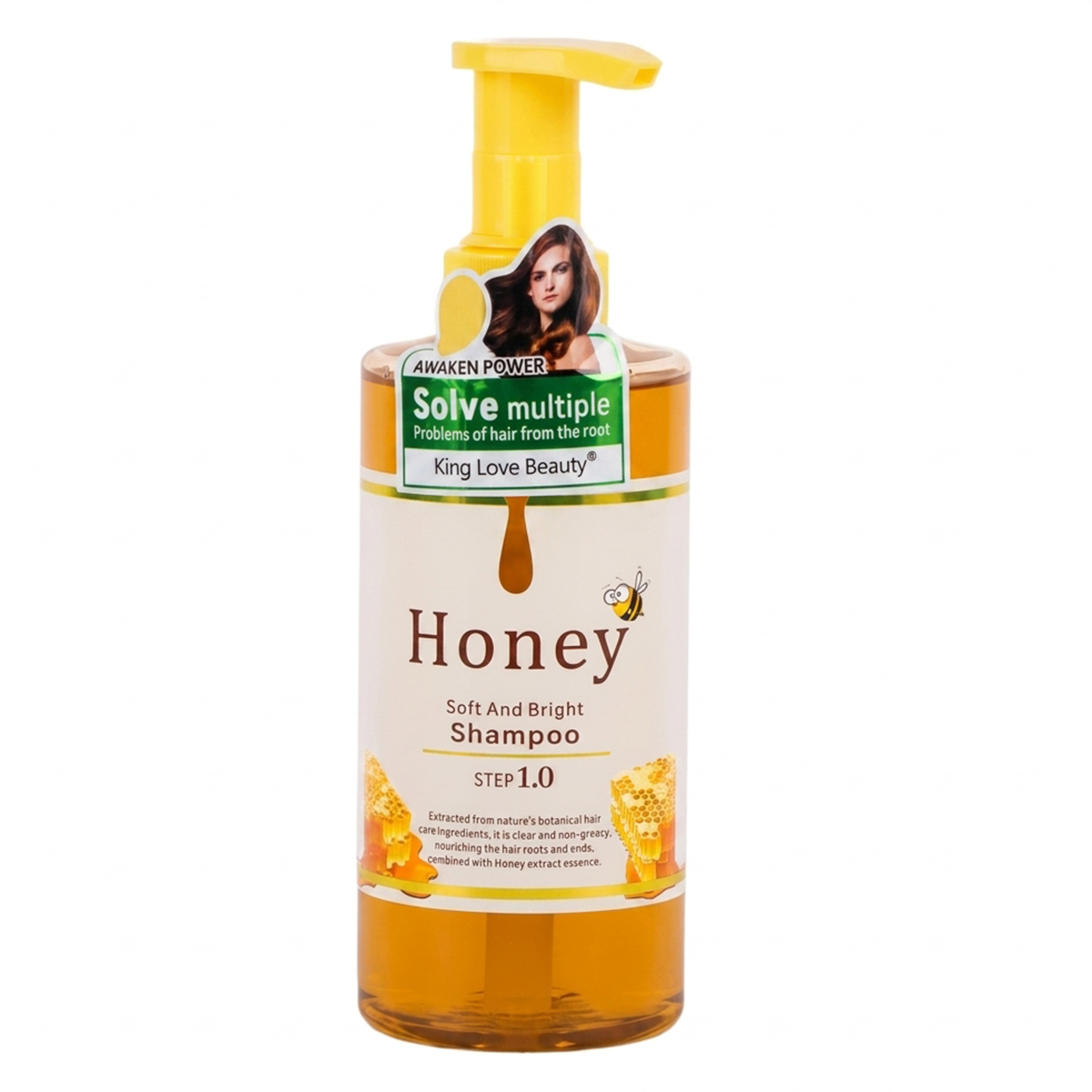 King Love Beauty Honey Soft and Bright Shampoo 550ml