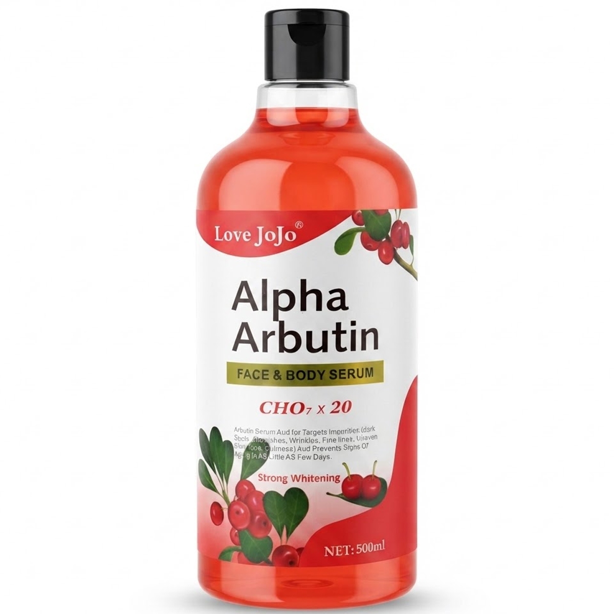 Love JoJo Alpha Arbutin Face & Body Serum 500ml
