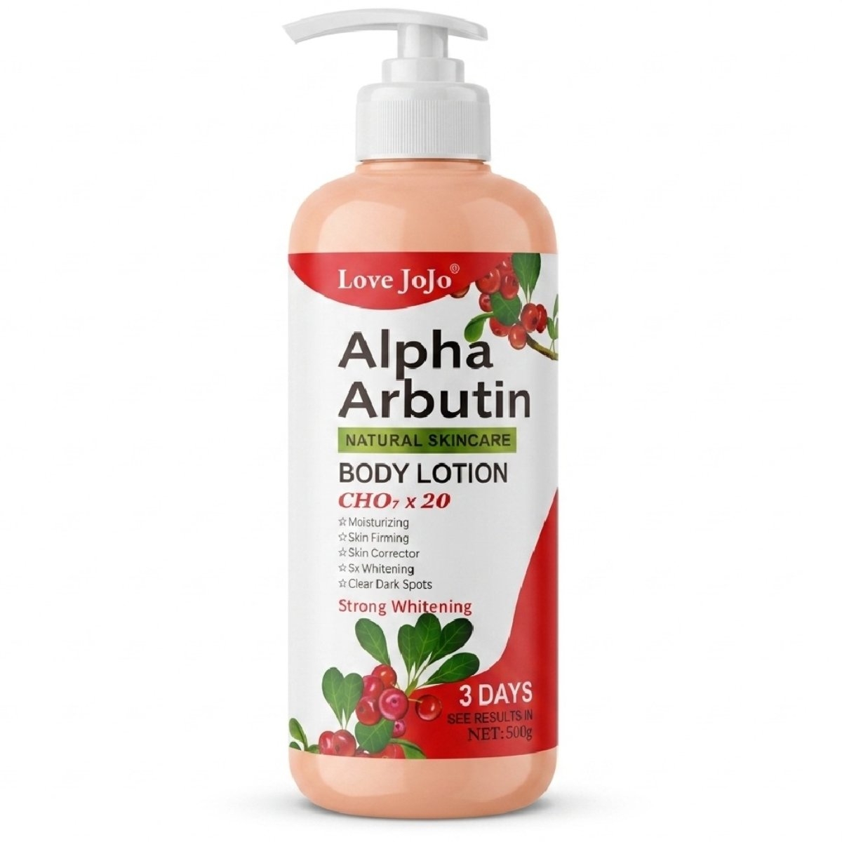 Love Jojo Alpha Arbutin Body Lotion 500g