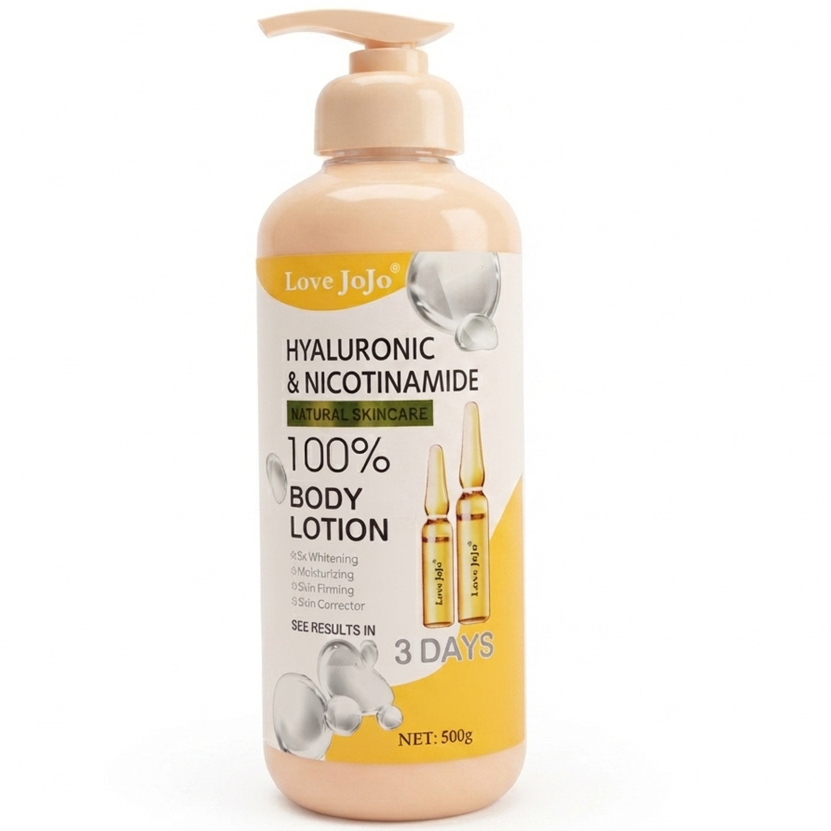Love Jojo Hyaluronic & Nicotinamide Body Lotion 500g