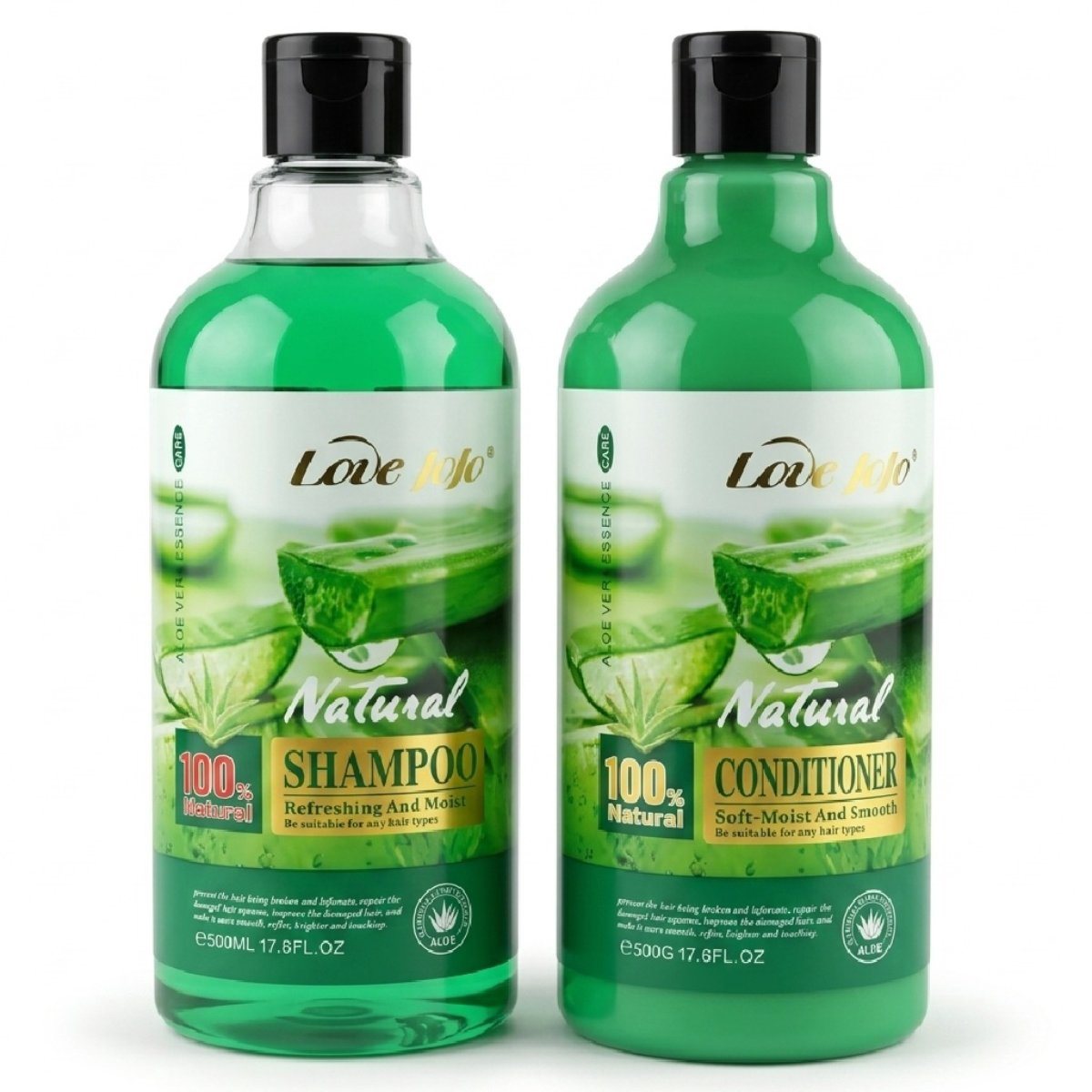 Love Jojo Aloe Vera Shampoo And Conditioner Set 500ml