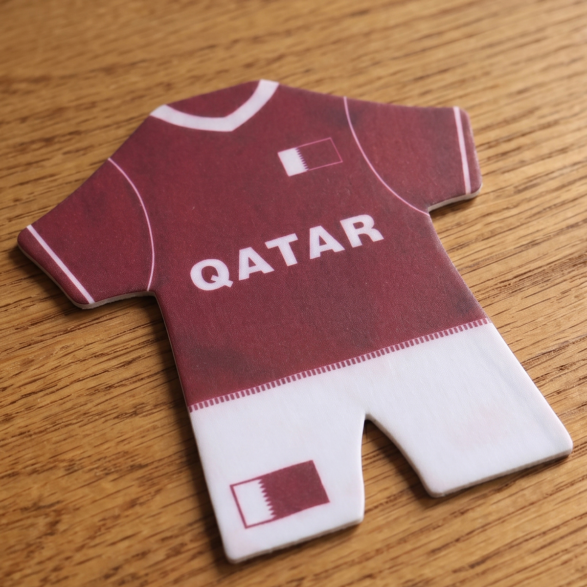 Qatar Hanging T-Shirt Sticker