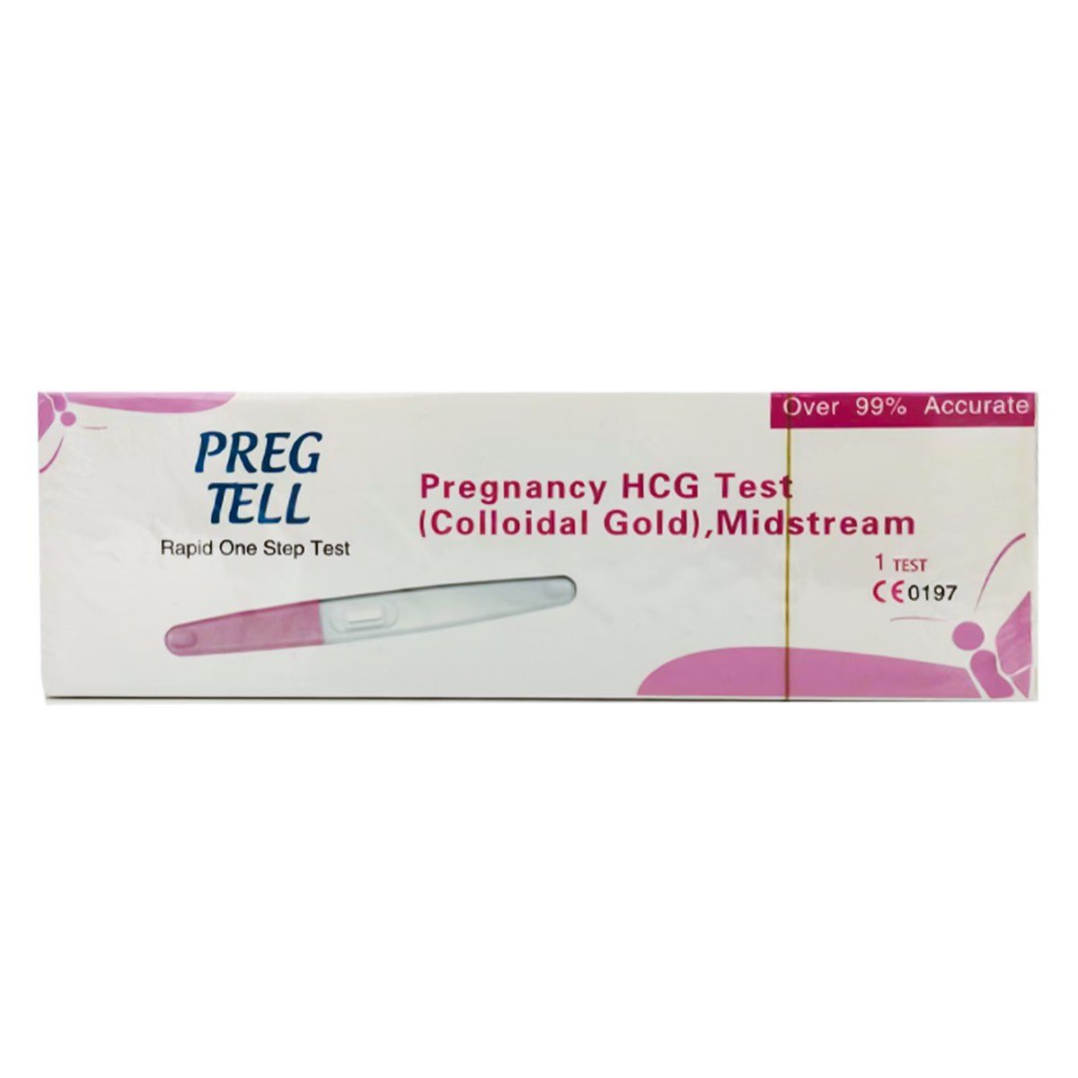 Preg Tell Pregnancy HCG Test Midstream