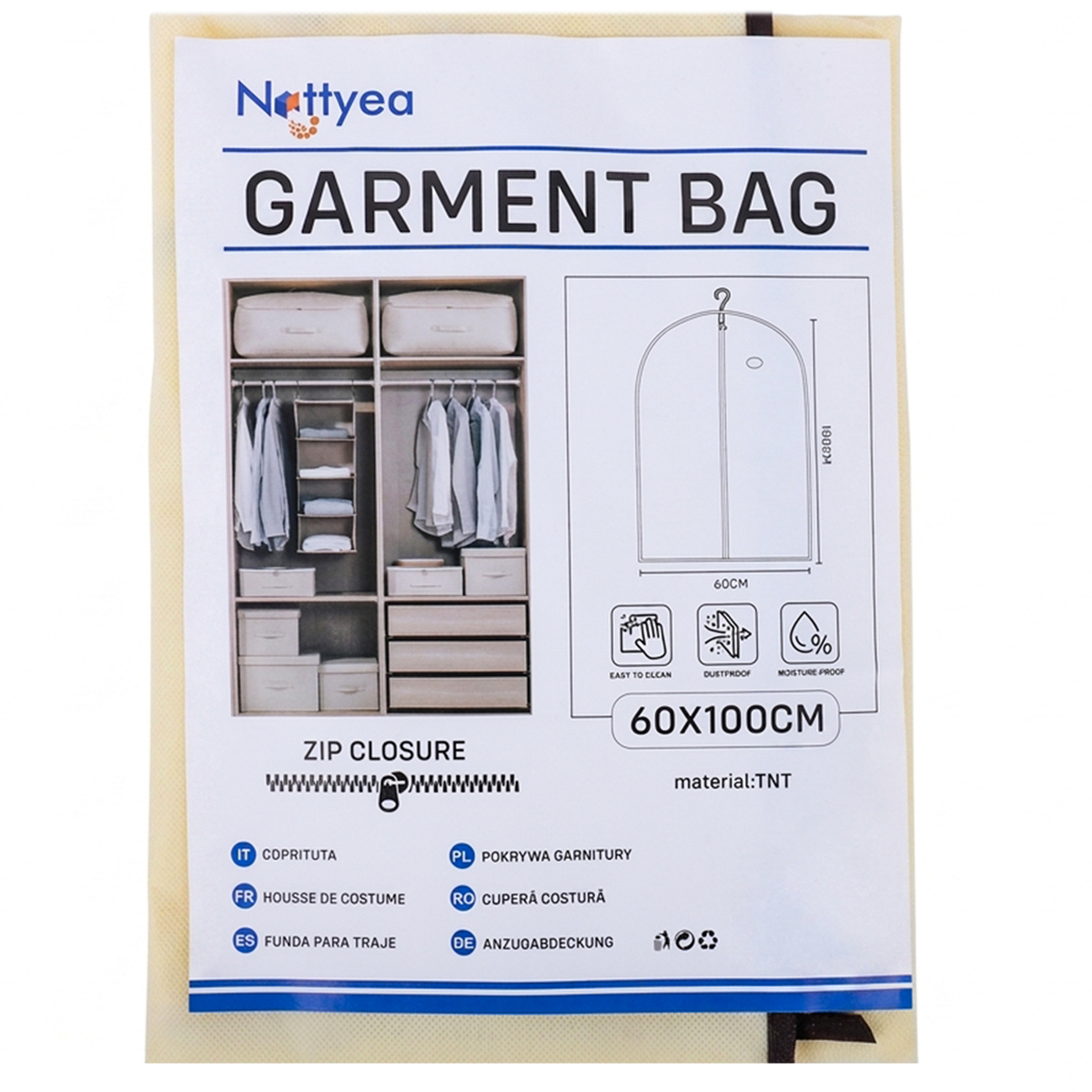 Nattyea Garment Bag 60x100cm