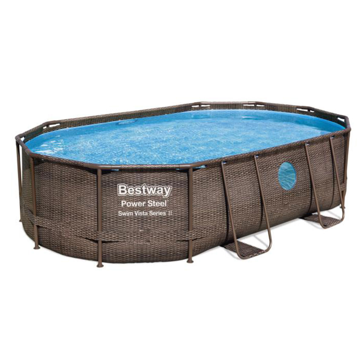 Bestway Power Steel Swim Vista Series Pool Set 16x10x3.5ft