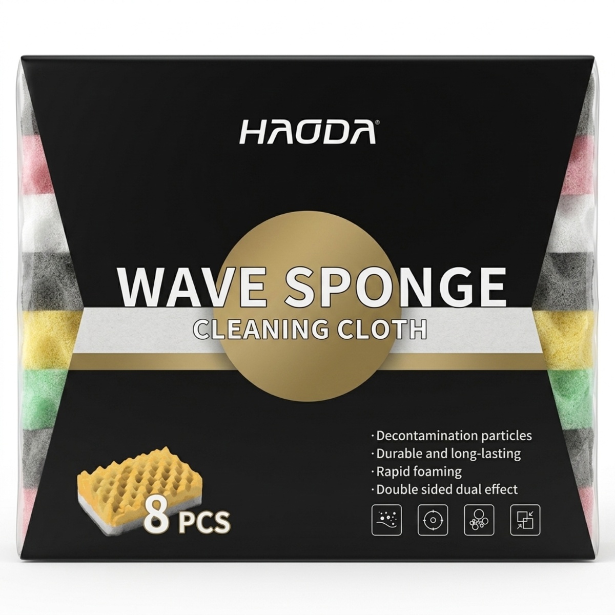 Wave Sponge Cleaning Cloth