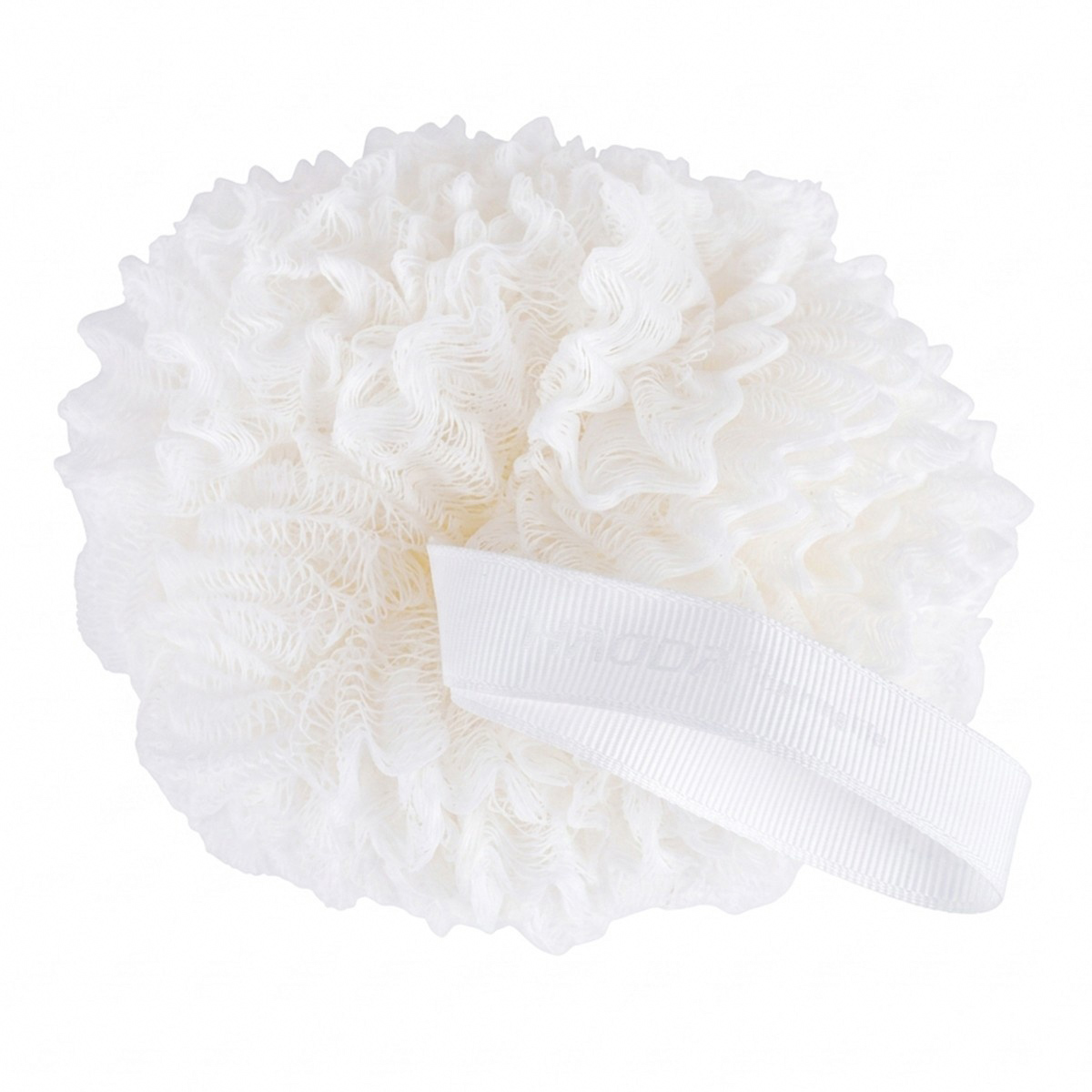 Bath Pouf White