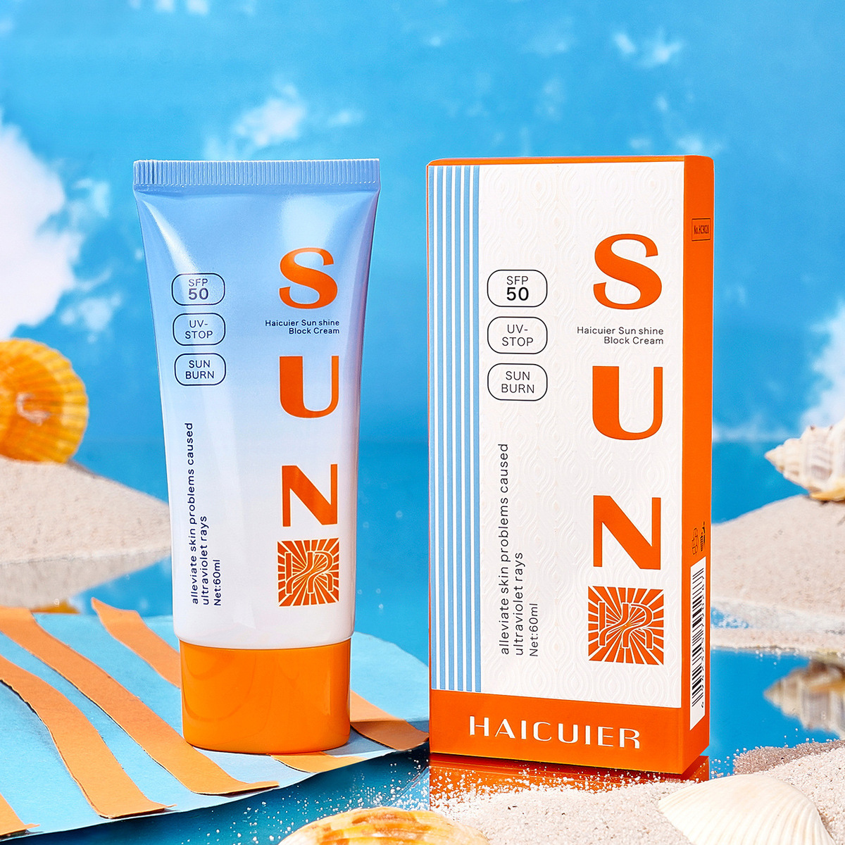 Haicuier Sun Shine Block Cream Spf 50 60ml