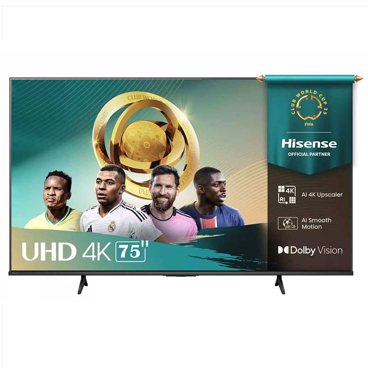 Hisense 75 Inch 4K UHD Smart TV 75A61Q