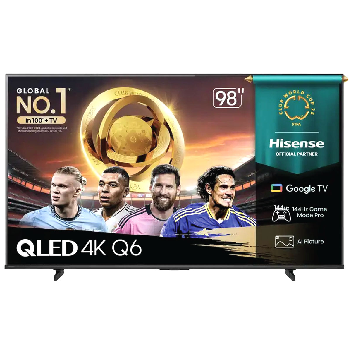 Hisense 98 Inch QLED Smart TV 98Q6Q | TV | Hisense TV