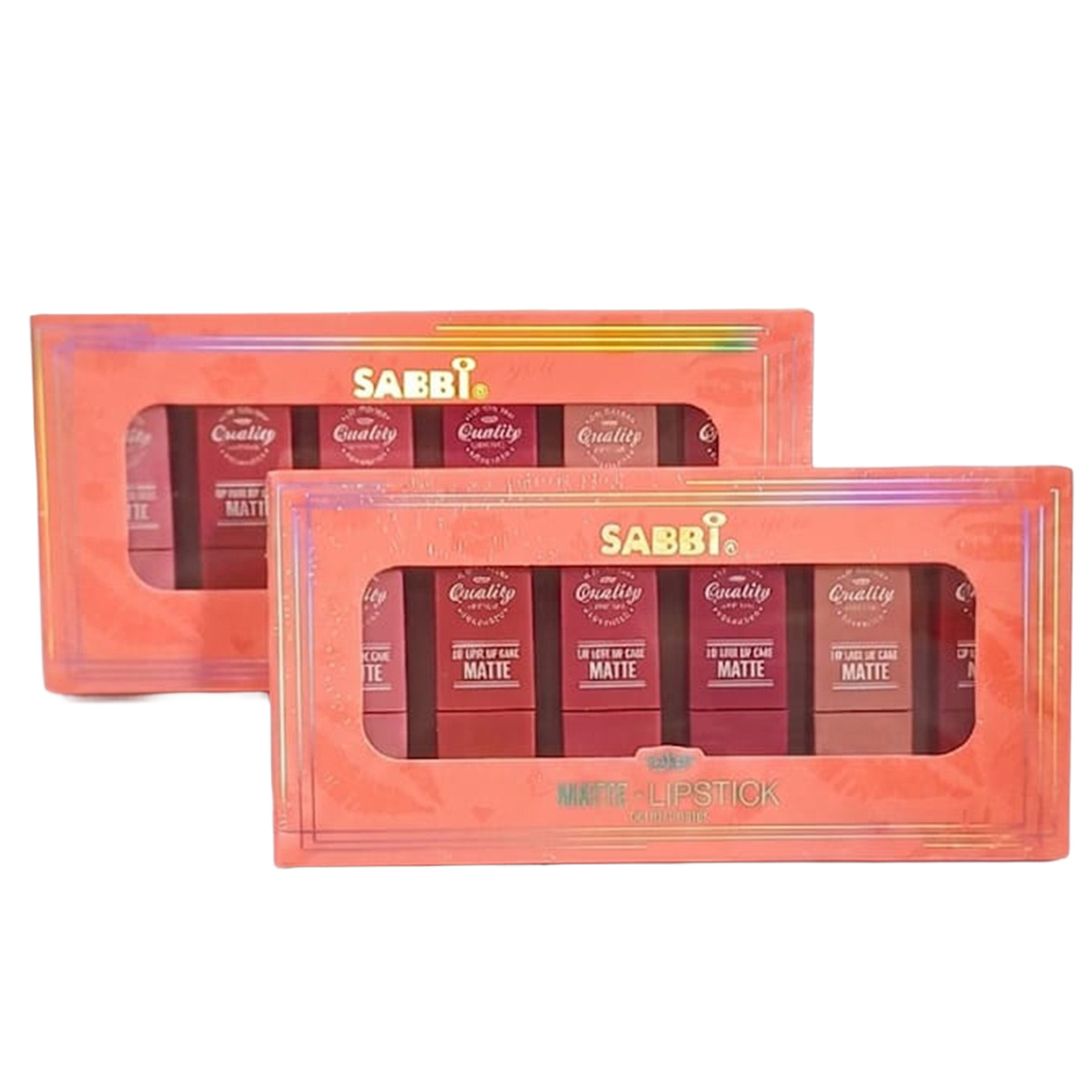 Sabbi Lipstick Matte 6 Piece Set