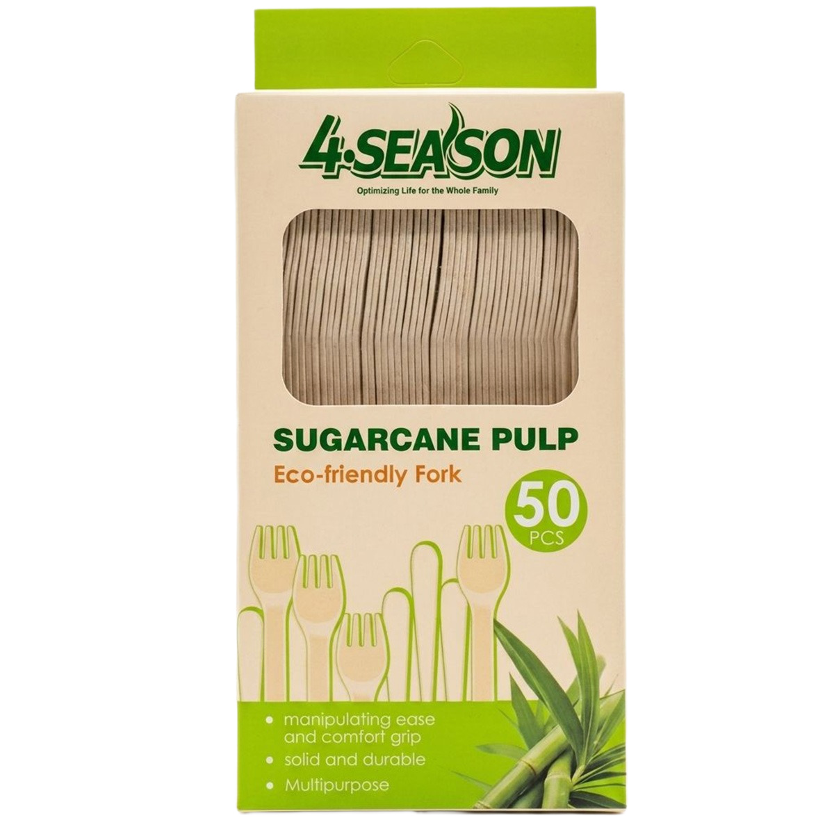 4 Season Eco Friendly Fork 1x50 Pieces