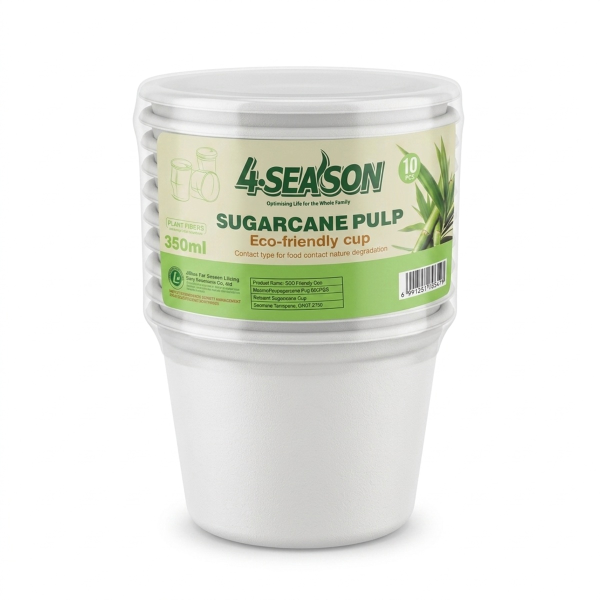 4 Season Paper Cup 250ml 10 Pieces