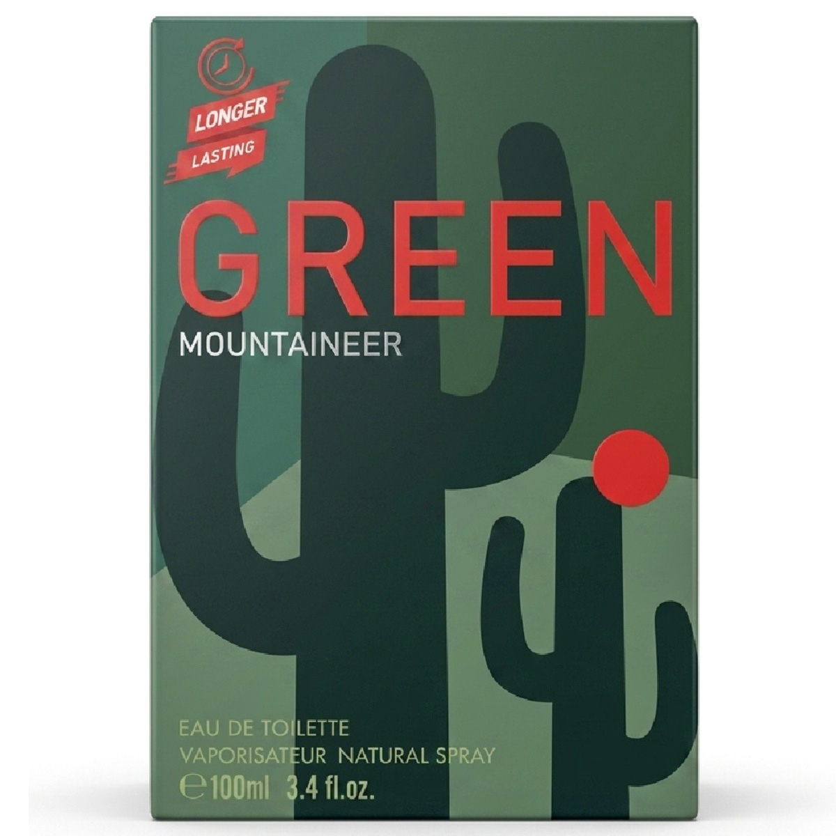 Mountaineer Eau de Toilette Green For Men 100ml