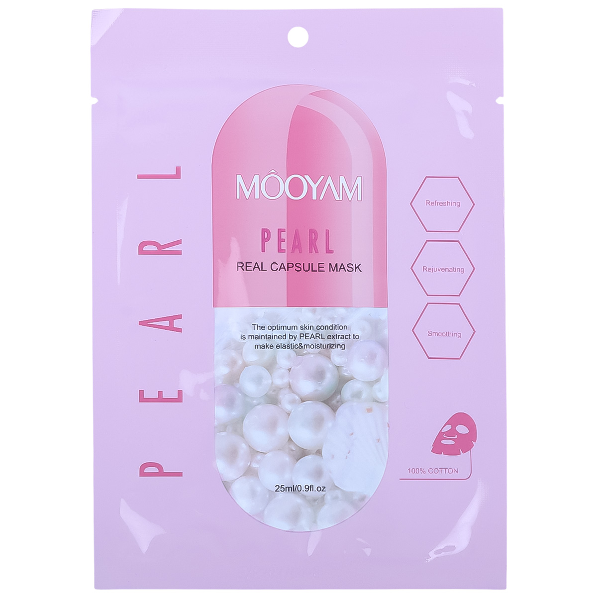Mooyam Pearl Real Capsule Face Mask 25ml