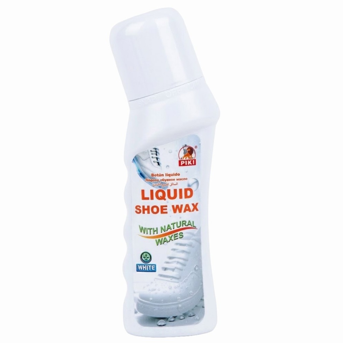 Piki Liquid Shoe Wax White 75ml