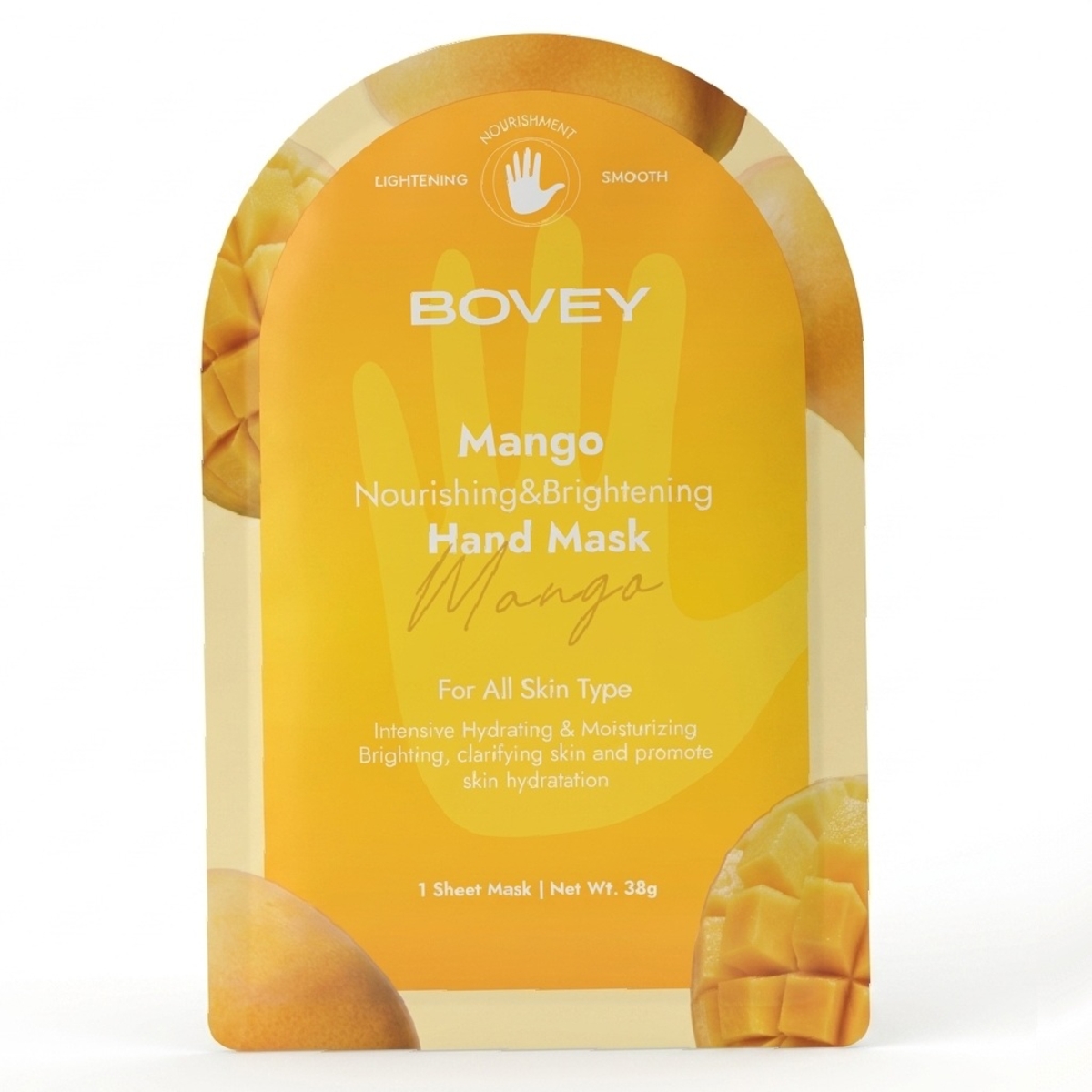 Bovey Mango Nourishing & Brightening Hand Mask 38g