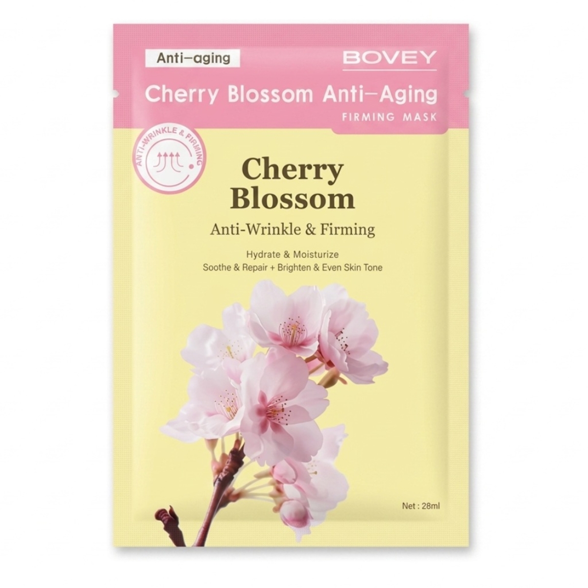 Bovey Cherry Blossom Anti-Aging Firming Mask 28ml