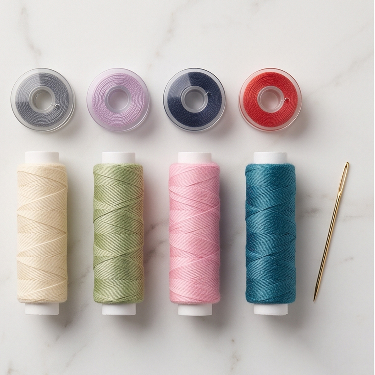Thread and Bobbin Set 4 Pieces