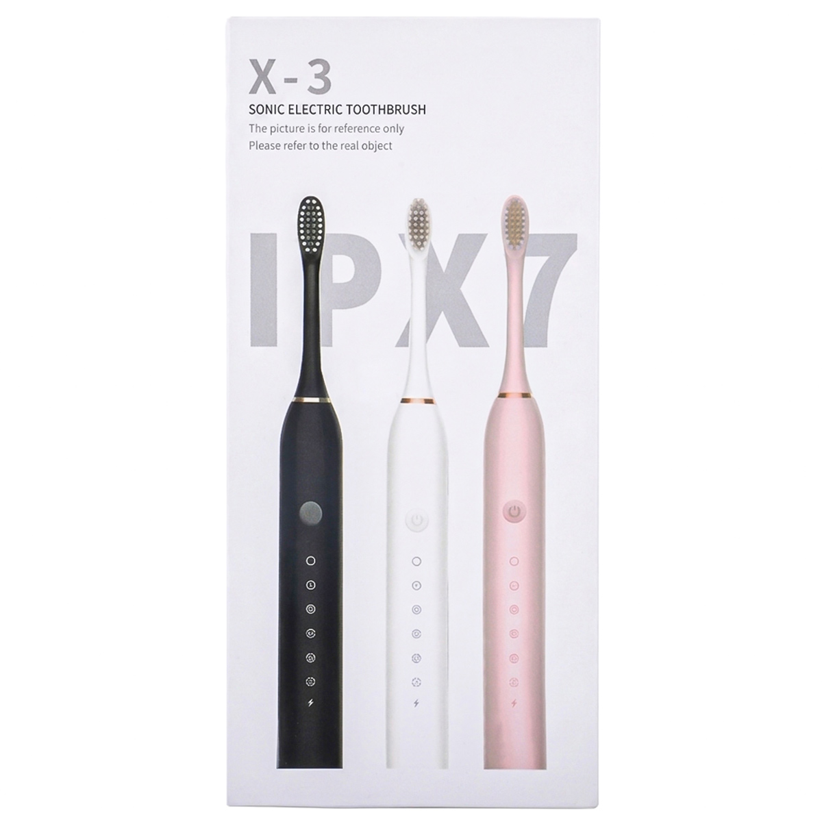 Sonic Electric Toothbrush 3 Pieces