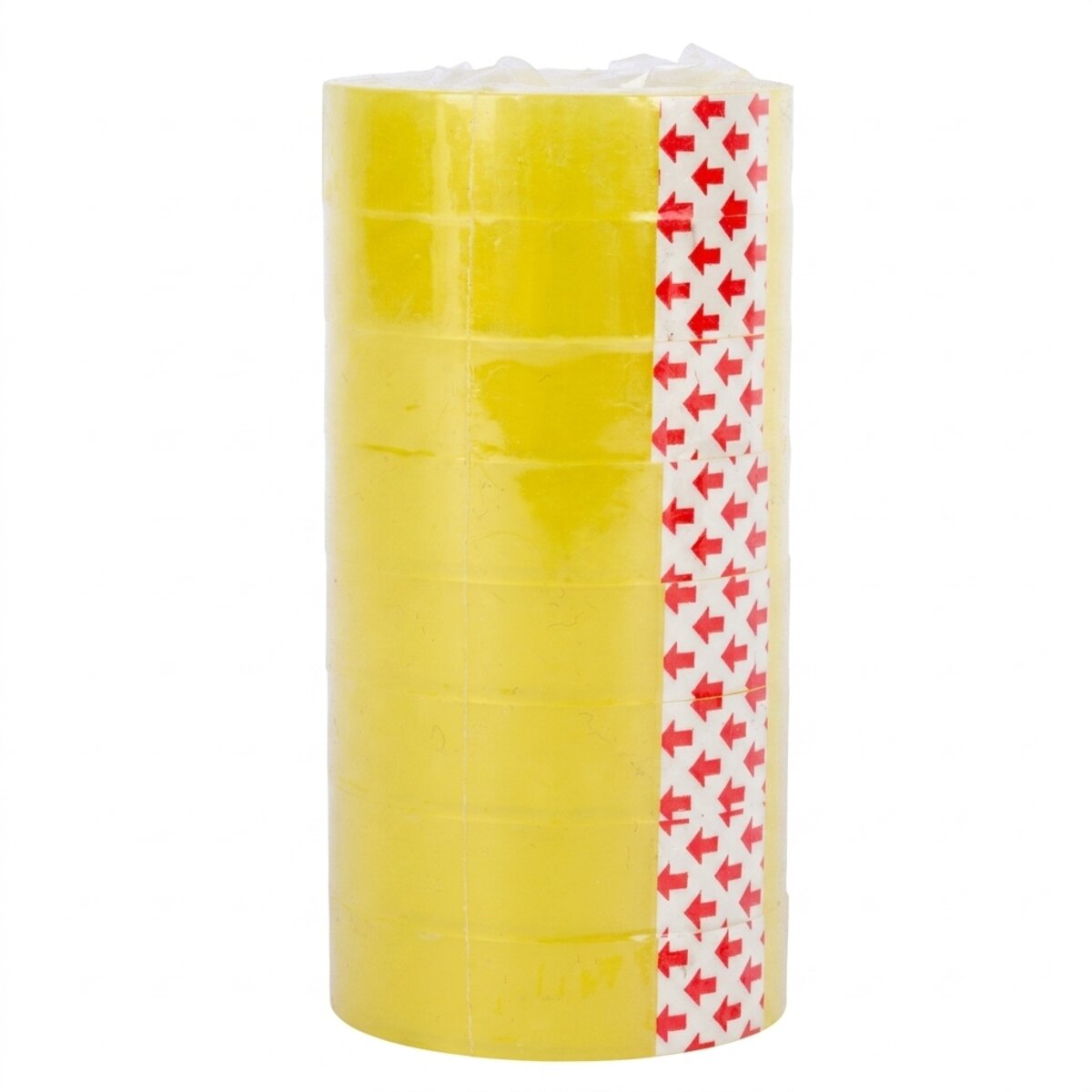 Clear Adhesive Packing Tape Roll Pack 1x8 Pieces