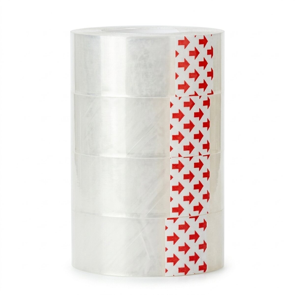 Clear Adhesive Packing Tape Roll 1x4 Pieces