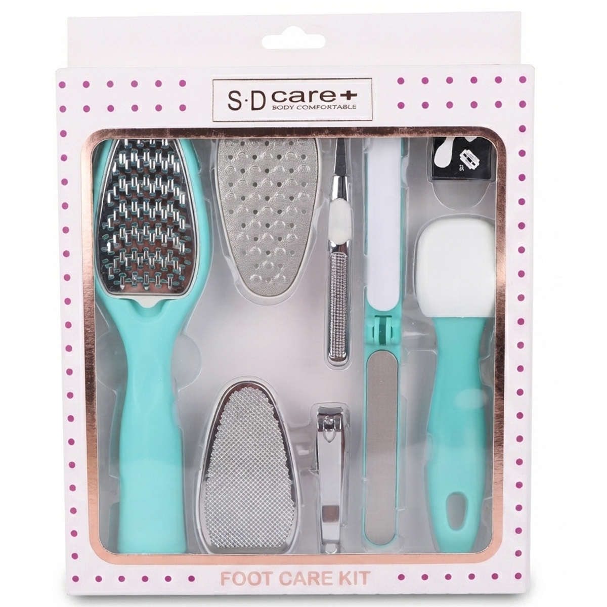 S.D Care+ Foot File & Care Kit
