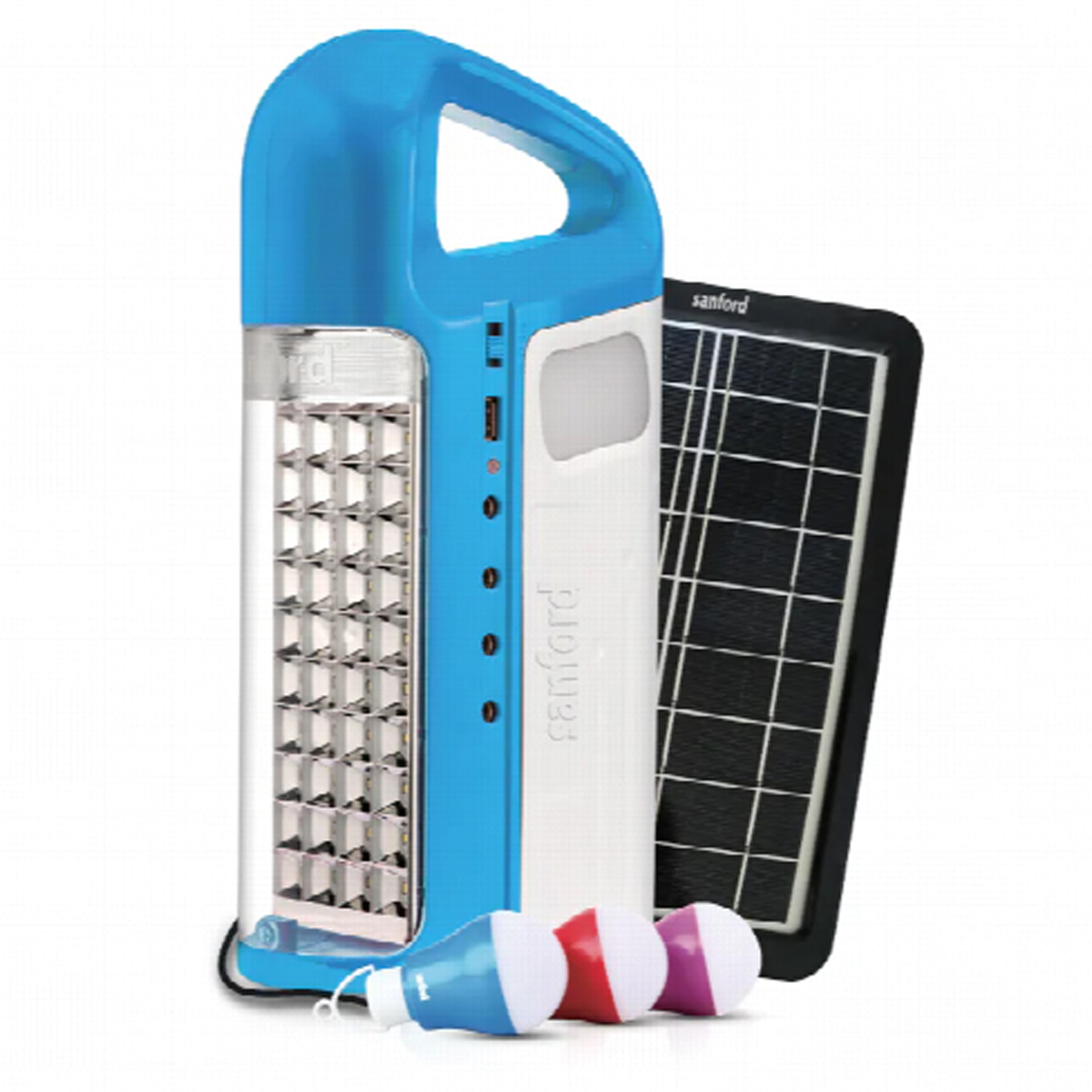 Sanford Emergency Lantern With Solar Panel Rechargeable