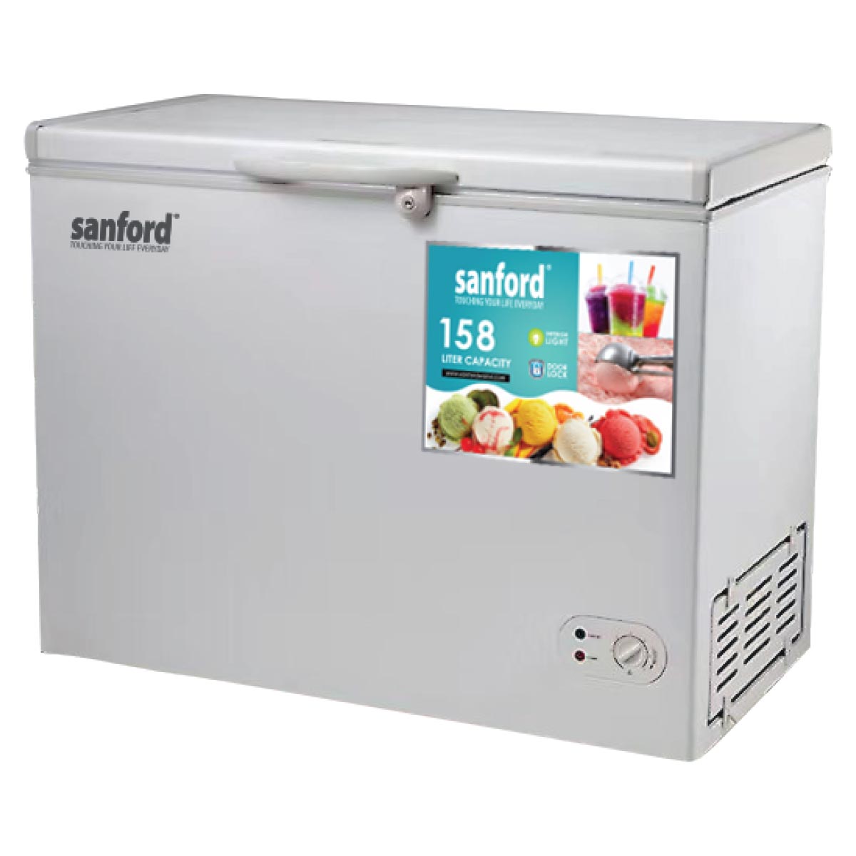 Sanford Chest Freezer 158L - SF1754CF | Kitchen Appliances | Refrigerators
