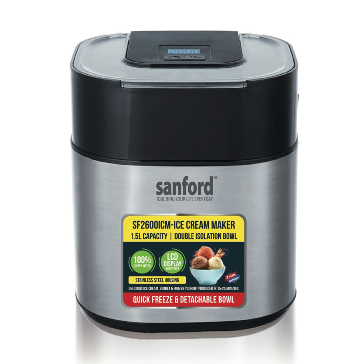 Sandord Ice Cream Maker 1.5L