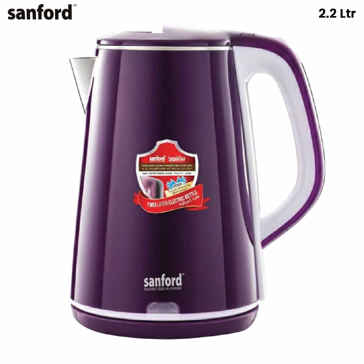Sanford Steel Kettle 2.2Ltr