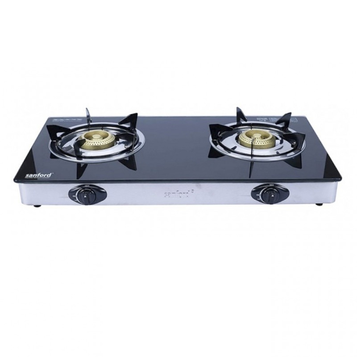 Sanford Glass Gas Stove Double Burner - SF5361GC