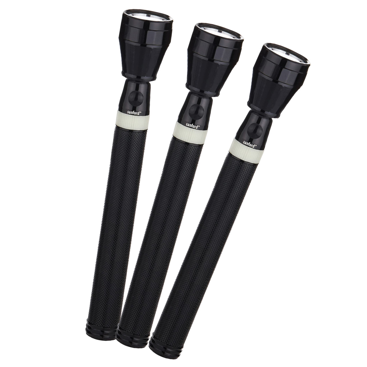 مصباح يدوي LED من سانفورد، 3 قطع، SF6181SLCBS