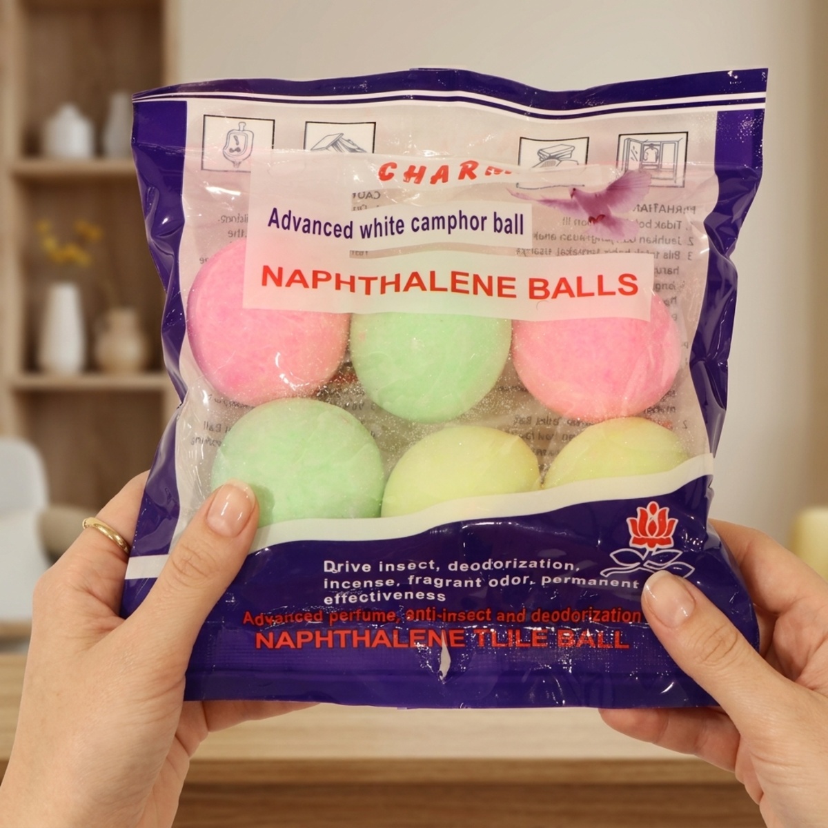 Bathroom Naphthalene Balls 180g