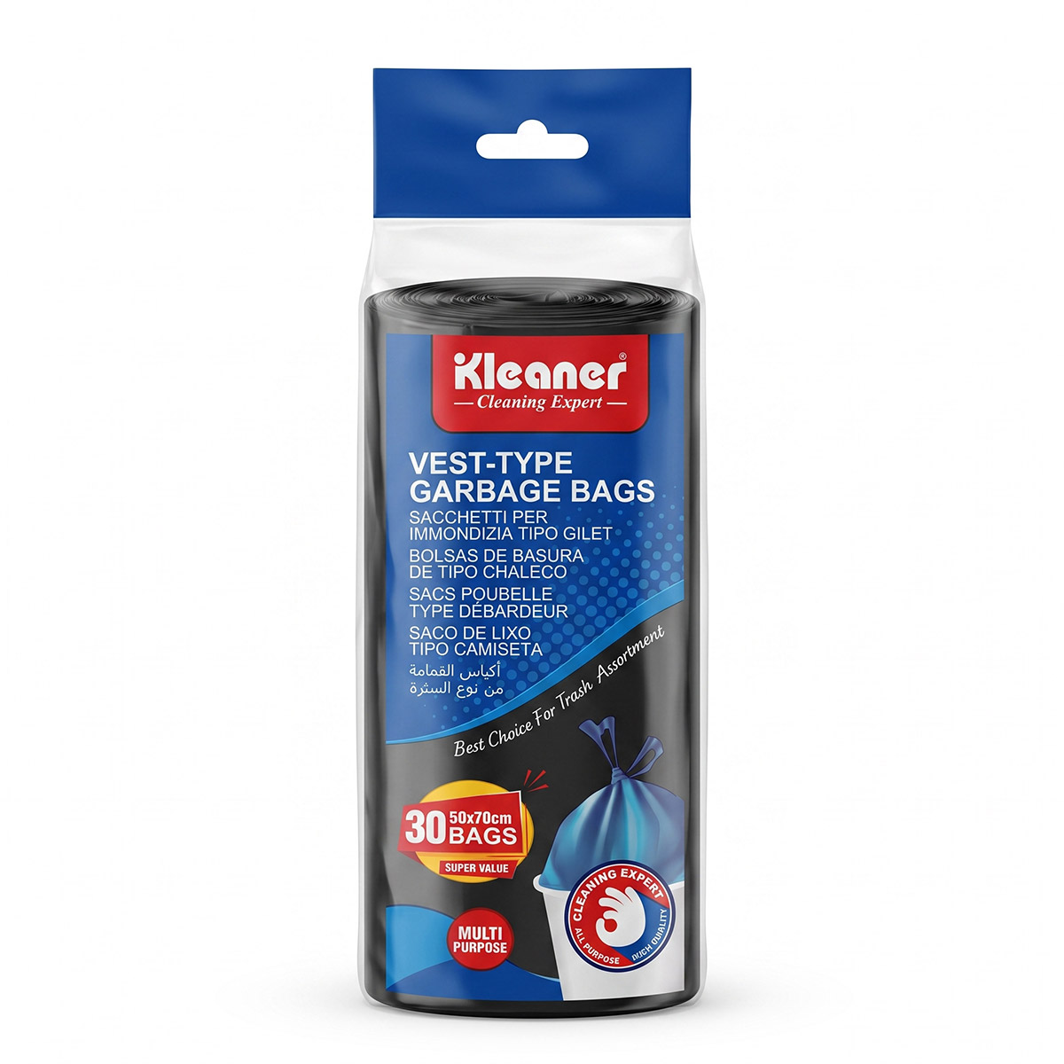 Kleaner 50 x 70cm Garbage Bags 30 Pieces Pack