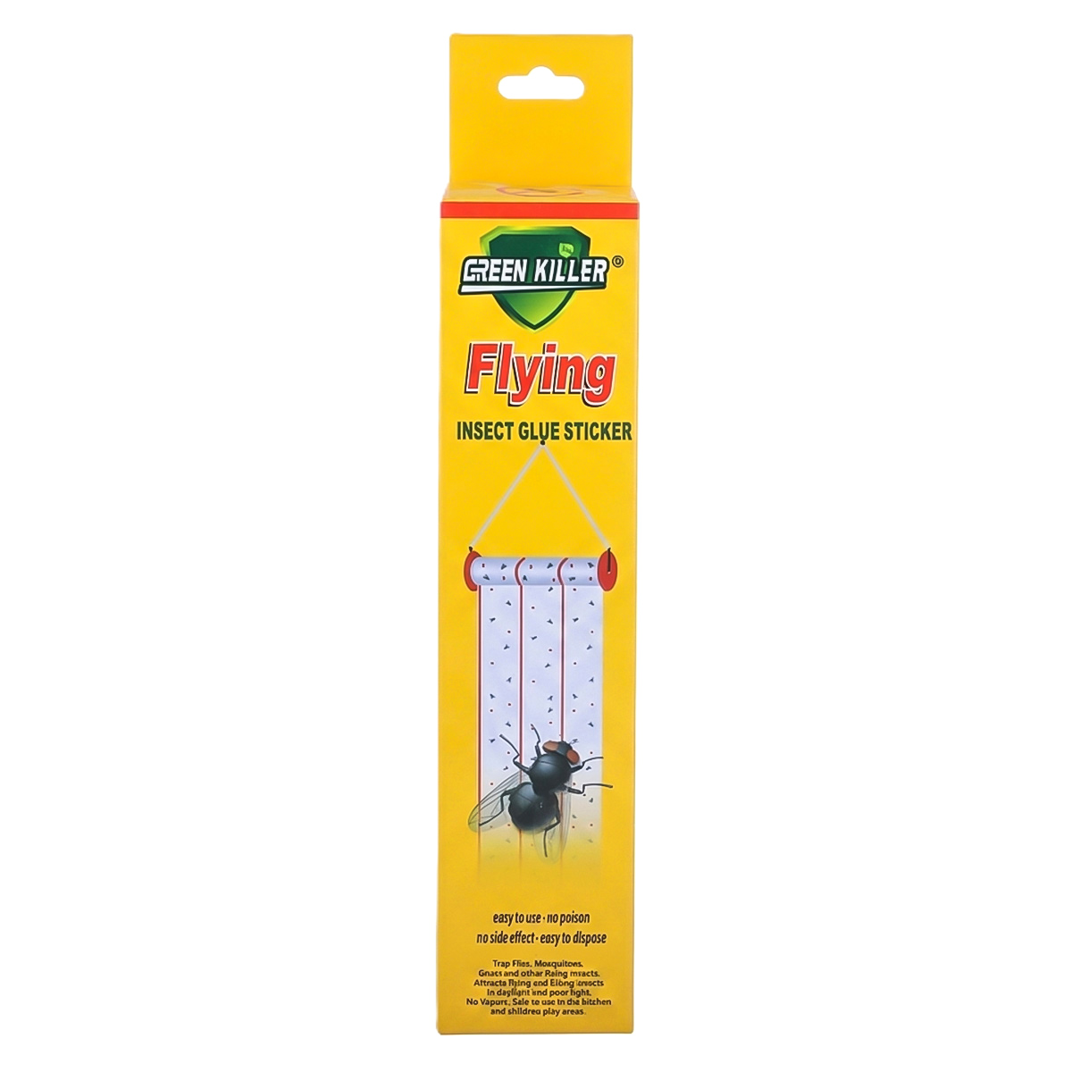 Green Killer Flying Insect Glue Sticker